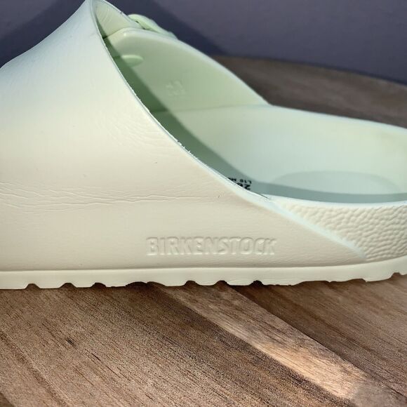 Birkenstock Sz 10 W 8 M EU 41 Arizona Essentials EVA FADED LIME Unisex Sandals - Picture 8 of 12